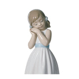 LLADRO' Figurina Bimba la Mia Dolce Principessa 18x8cm Porcellana