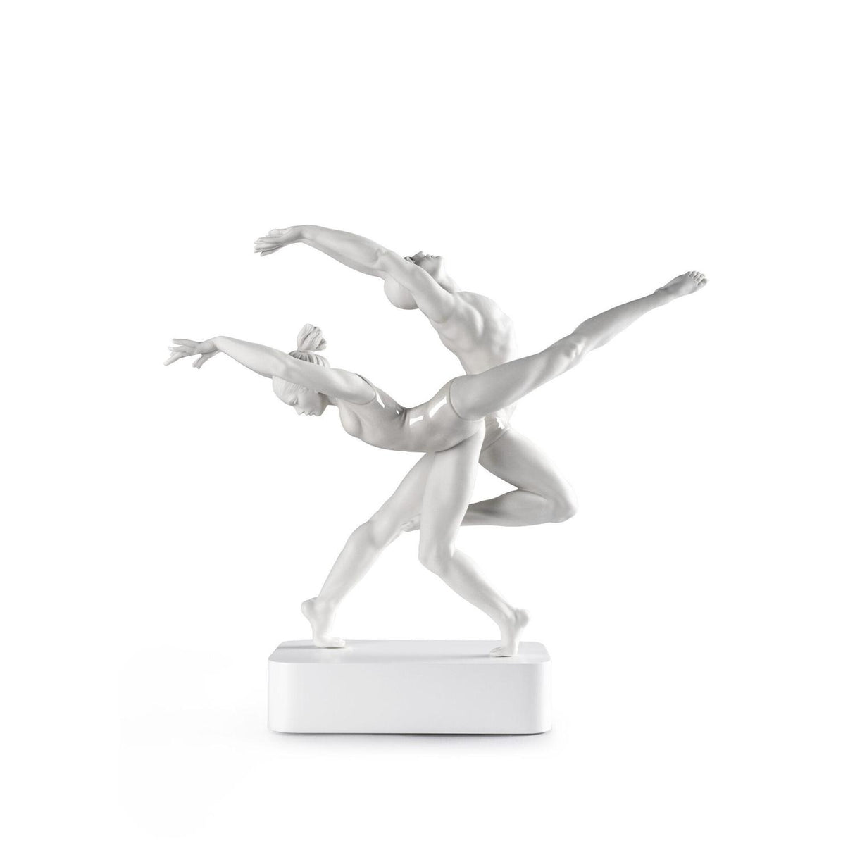 LLADRO' Figurina Ballerini L'Arte Del Movimento 45x49cm Porcellana