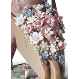 LLADRO' Figurina Bimbo con Fiori 23x14cm Porcellana
