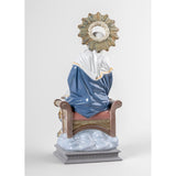 LLADRO' Figurina la Madonna Della Divina Provvidenza 42x18cm Porcellana