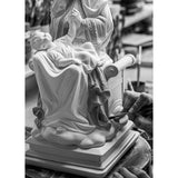 LLADRO' Figurina la Madonna Della Divina Provvidenza 42x18cm Porcellana