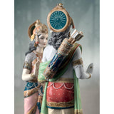 LLADRO' Scultura Rama e Sita Edizione Limitata 47x30cm Porcellana