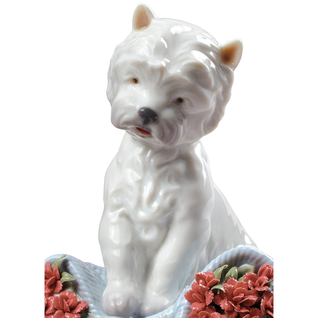 LLADRO' Figurina Cane Carattere Giocherellone 12x9cm Porcellana