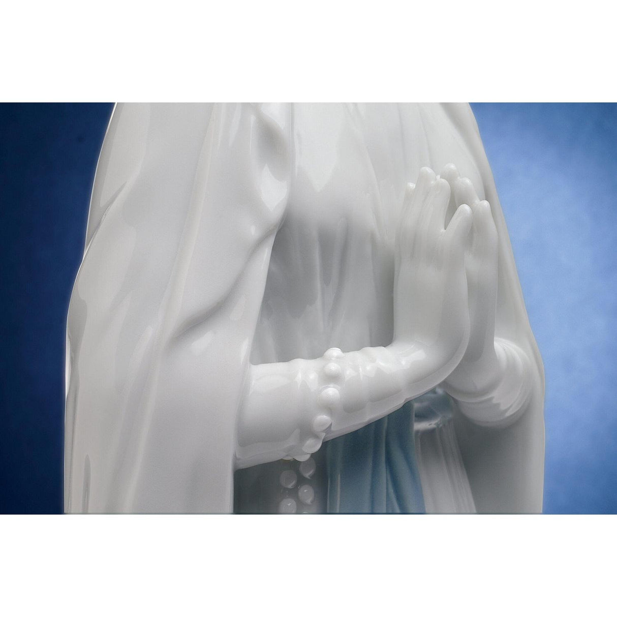 LLADRO' Figurina Nostra Signora di Lourdes 30x9cm Porcellana