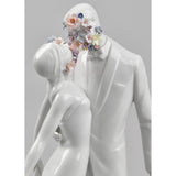 LLADRO' Scultura Amore I Fiori 32x21cm Porcellana