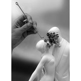 LLADRO' Scultura Amore I Fiori 32x21cm Porcellana