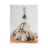 LLADRO' Scultura Hina Dolls Verde Giallo Serie Limitata 25x41cm Porcellana
