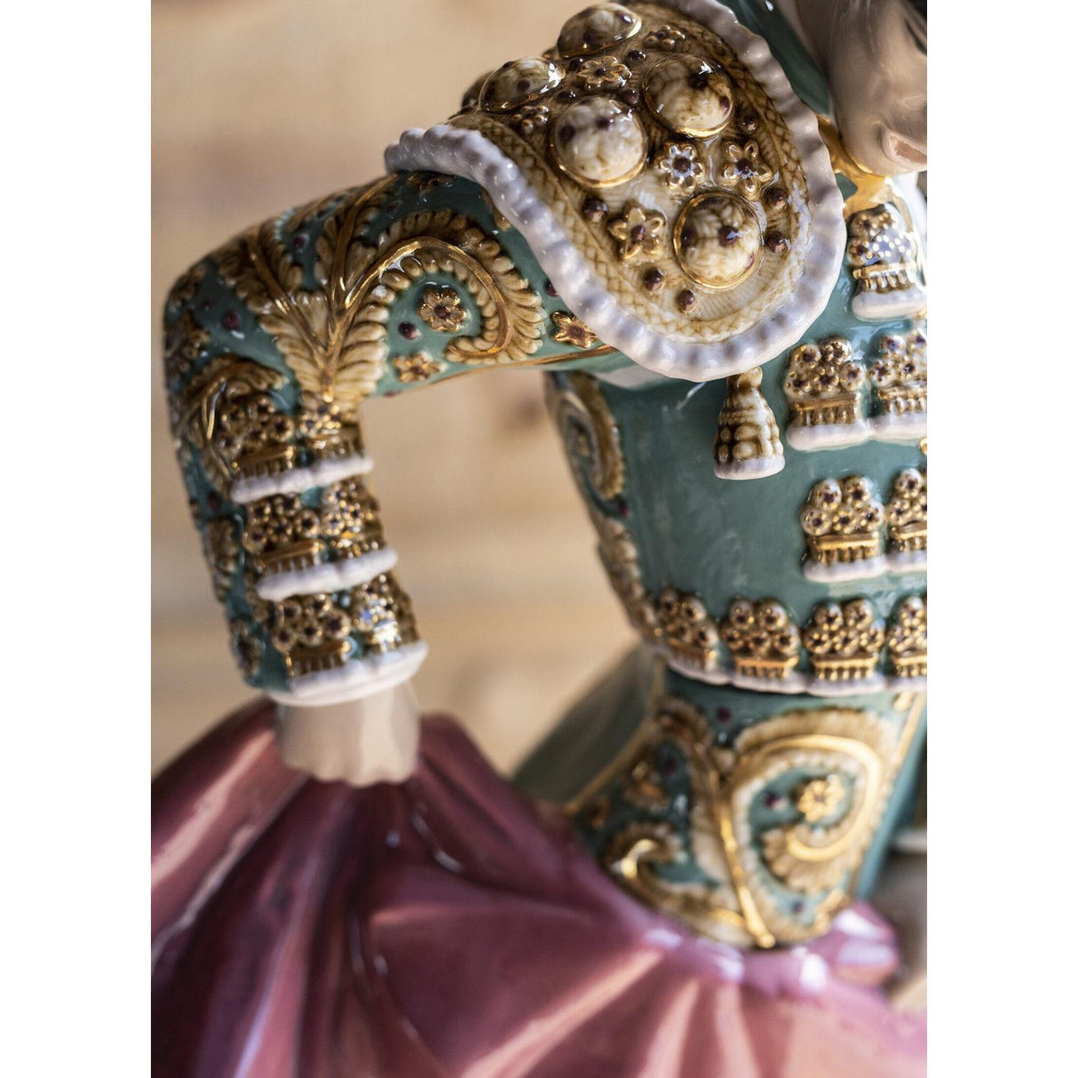 LLADRO' Scultura Il Matador Verde Edizione Limitata 46x43cm Porcellana
