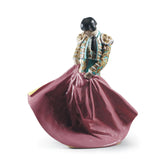 LLADRO' Scultura Il Matador Verde Edizione Limitata 46x43cm Porcellana