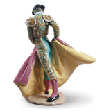 LLADRO' Scultura Il Matador Verde Edizione Limitata 46x43cm Porcellana