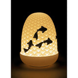 LLADRO' Lampada da Tavolo Koi Dome 15x11cm Porcellana