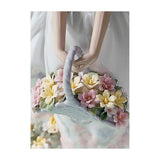 LLADRO' Figurina Fiori Silvestri 26x21cm Porcellana