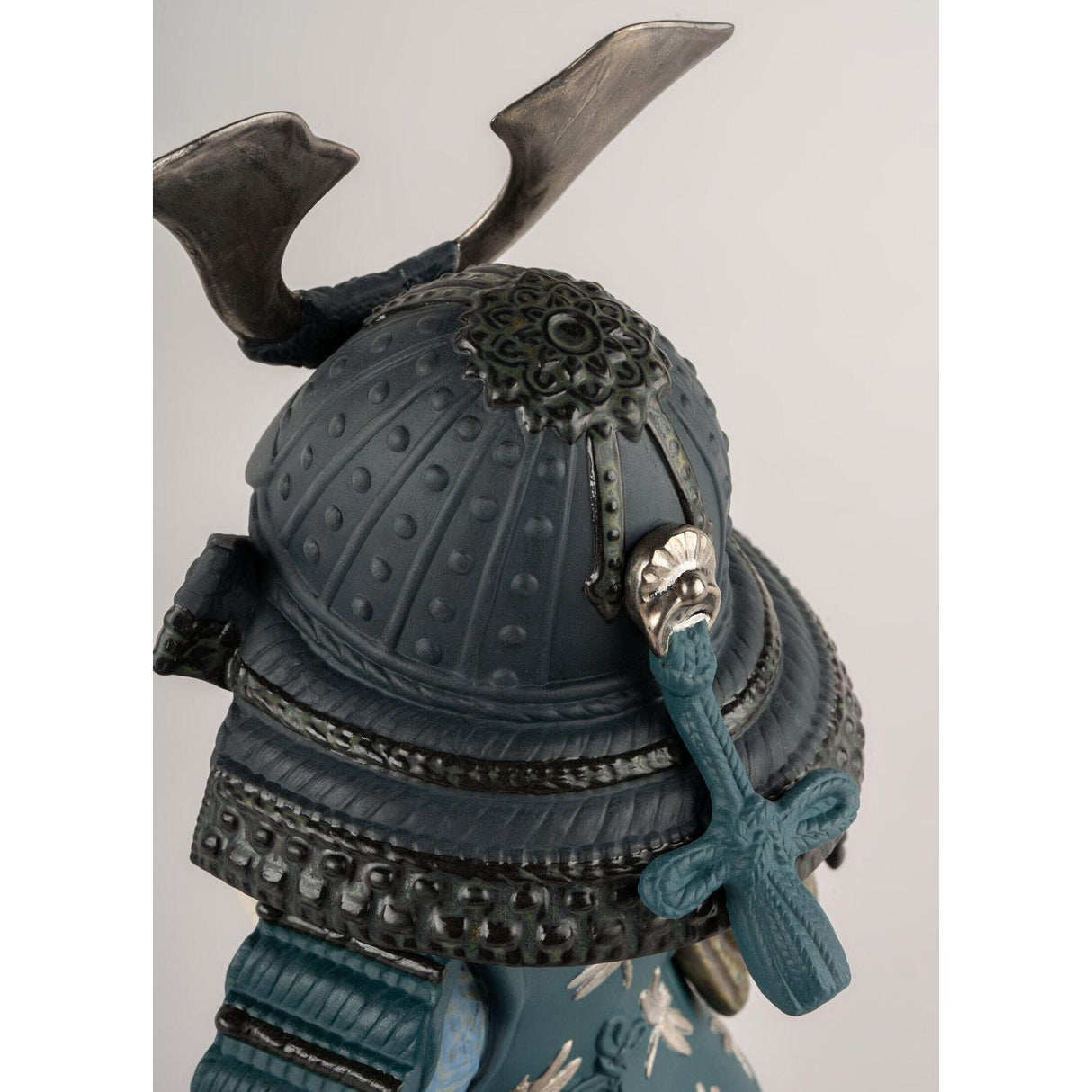 LLADRO' Scultura Bambino Samurai Serie Limitata 36x21cm Porcellana