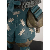 LLADRO' Scultura Bambino Samurai Serie Limitata 36x21cm Porcellana