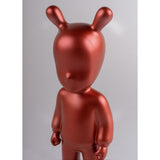 LLADRO' Figurina The Metallic Red Guest Piccolo 30x11cm Porcellana