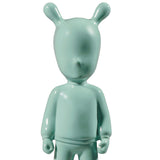 LLADRO' Figurina The Green Guest Modello Piccolo 30x11cm Porcellana