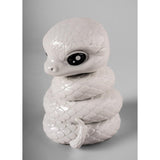 LLADRO' Figurina Baby Snake 16x12cm Porcellana
