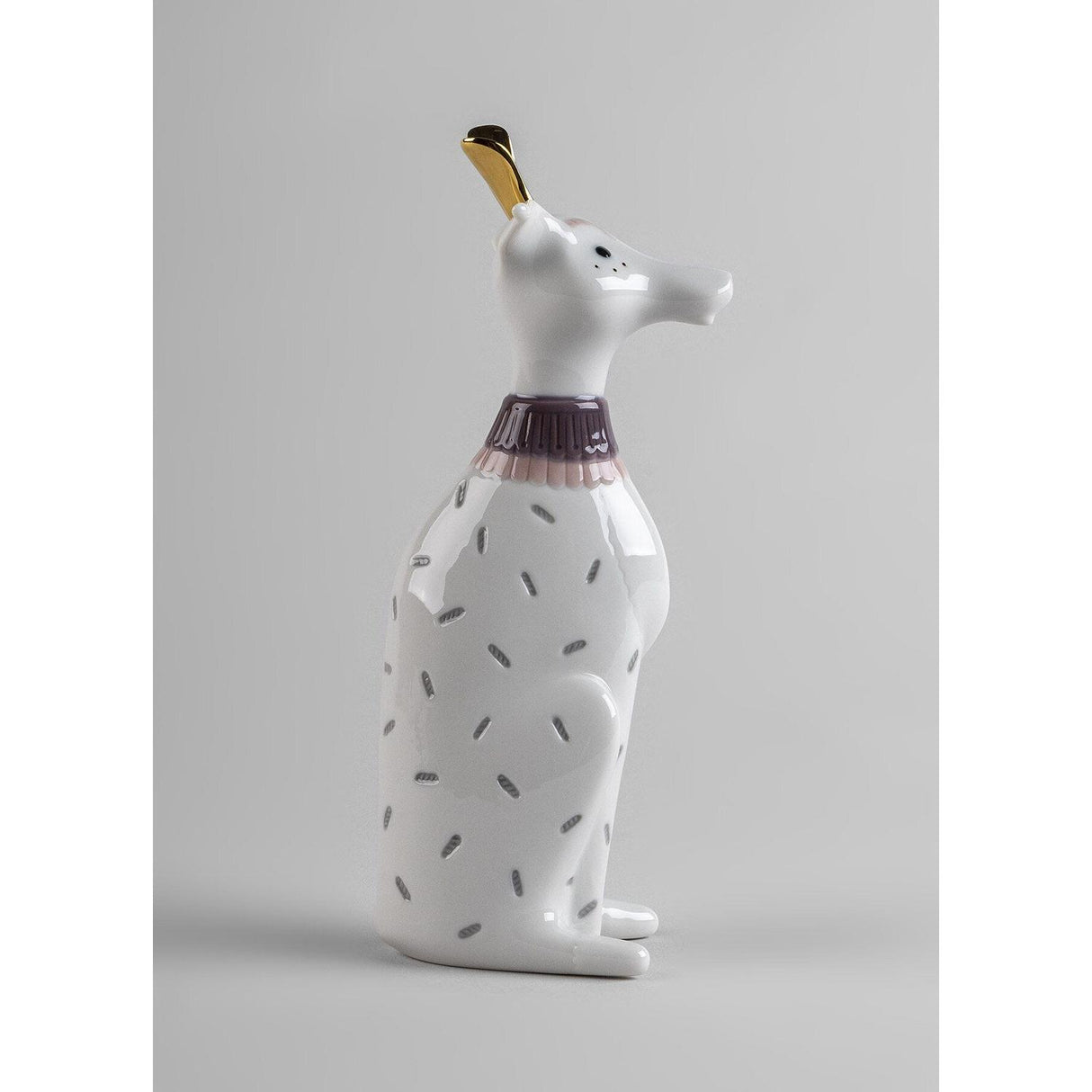 LLADRO' Figurina Amici Sorprendenti Cane 23x7cm Porcellana