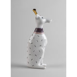 LLADRO' Figurina Amici Sorprendenti Cane 23x7cm Porcellana