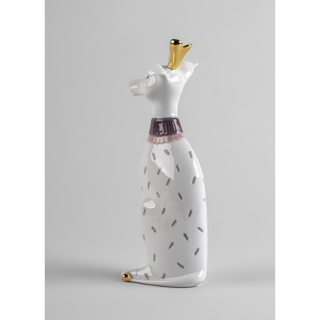 LLADRO' Figurina Amici Sorprendenti Cane 23x7cm Porcellana