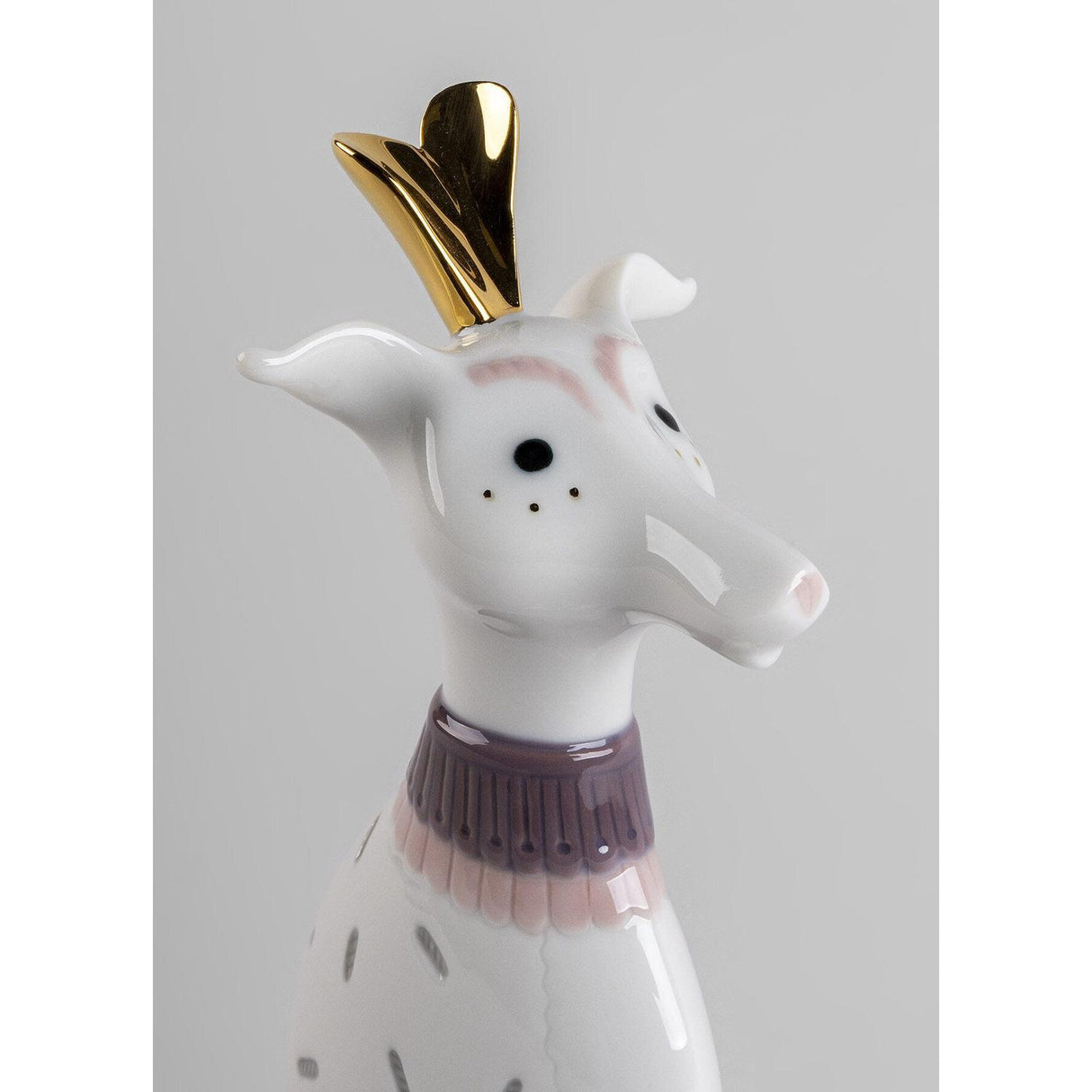 LLADRO' Figurina Amici Sorprendenti Cane 23x7cm Porcellana