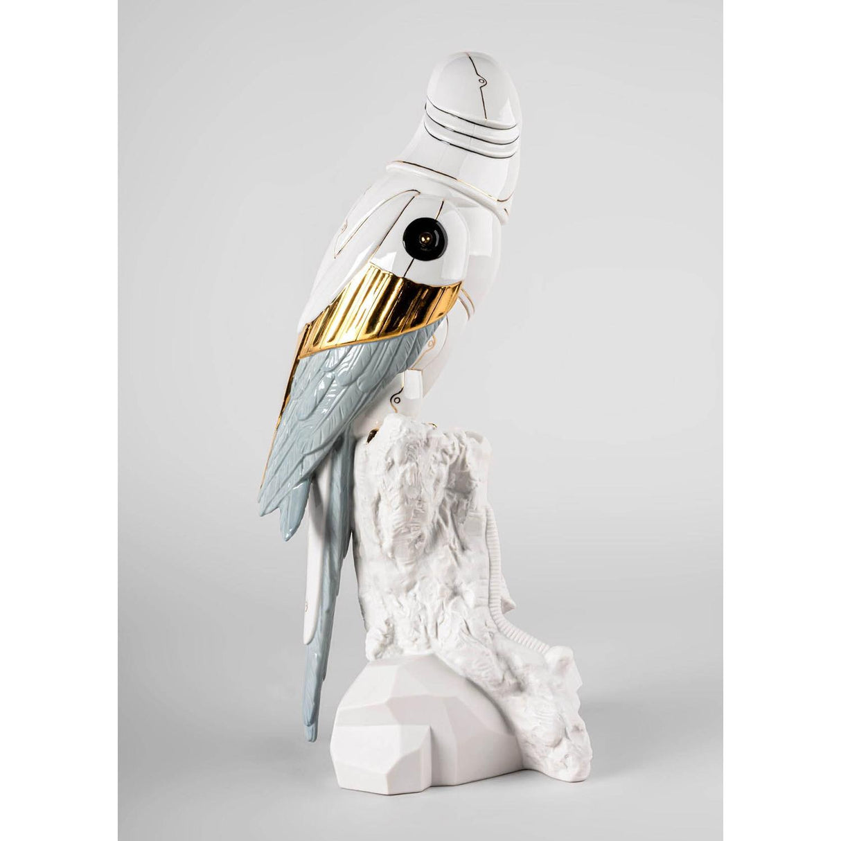 LLADRO' Scultura Ara Cyborg 45x22cm Porcellana