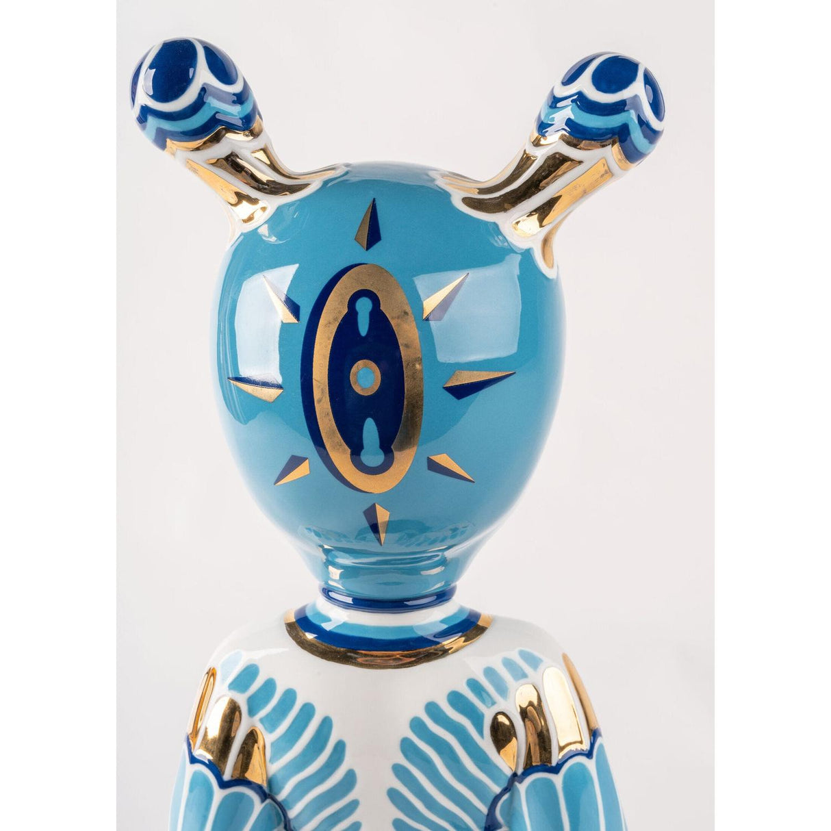 LLADRO' Scultura The Guest By Kzeng Jiang Big Serie Limitata 52x19cm Porcellana
