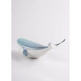 LLADRO' Figurina Scultura Balena Piccola 11x27cm Porcellana