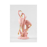 LLADRO' Scultura Fenicotteri Rosa 33x15cm Porcellana