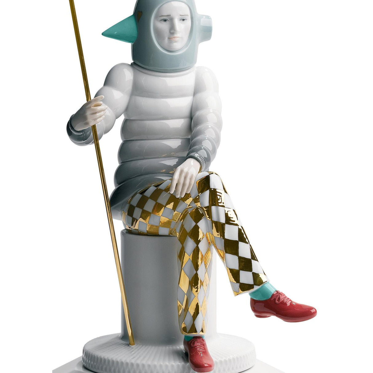 LLADRO' Scultura The Lover II By Jaime Hayon 38x22cm Porcellana