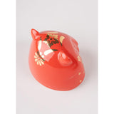 LLADRO' Scultura la Tigre Rosso Oro 9x14cm Porcellana