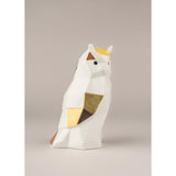 LLADRO' Figurina Gufo 16x8cm Porcellana