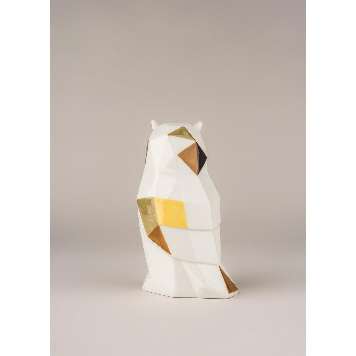 LLADRO' Figurina Gufo 16x8cm Porcellana