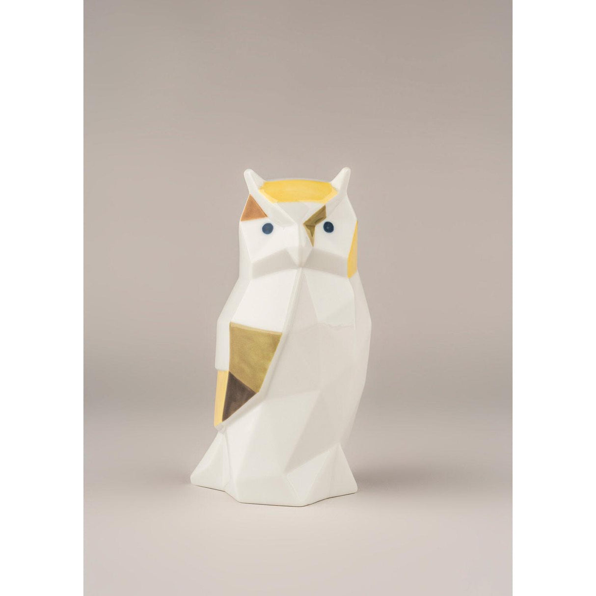 LLADRO' Figurina Gufo 16x8cm Porcellana