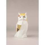 LLADRO' Figurina Gufo 16x8cm Porcellana