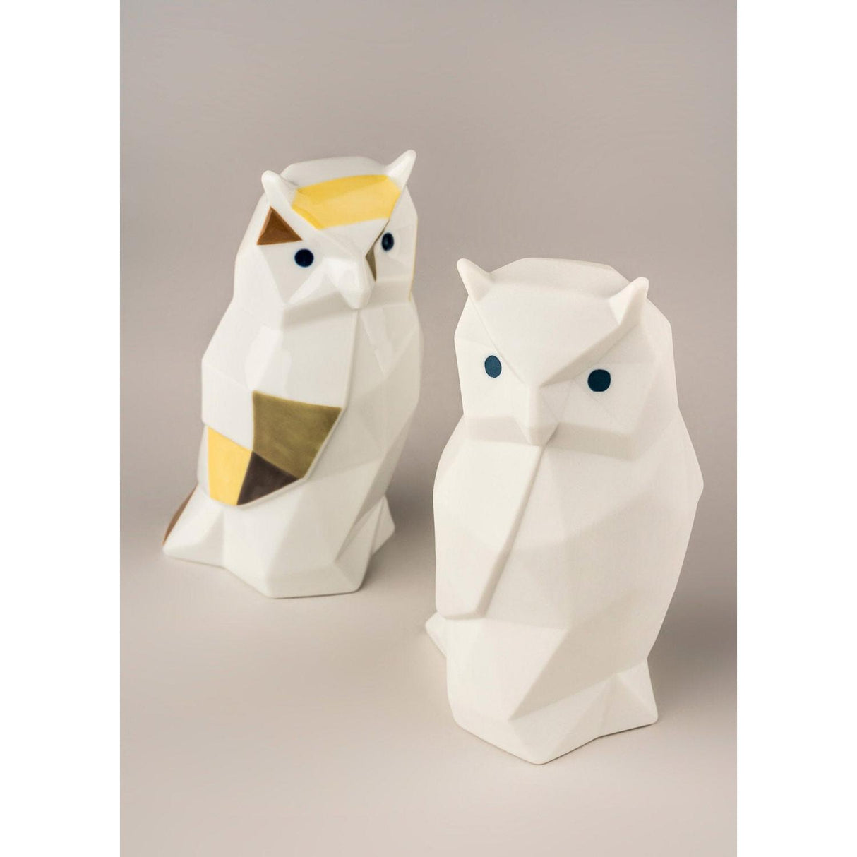 LLADRO' Figurina Gufo 16x8cm Porcellana