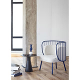 LLADRO' Figurina The Dark Blue Guest Piccolo 30x11cm Porcellana
