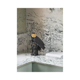 LLADRO' Scultura Gufo Nero Oro Serie Limitata 41x25cm Porcellana