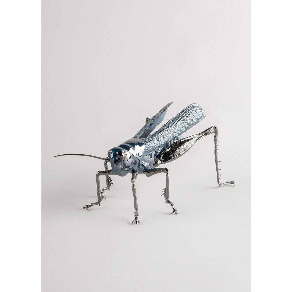 LLADRO' Figurina Cavalletta 11x27cm Porcellana