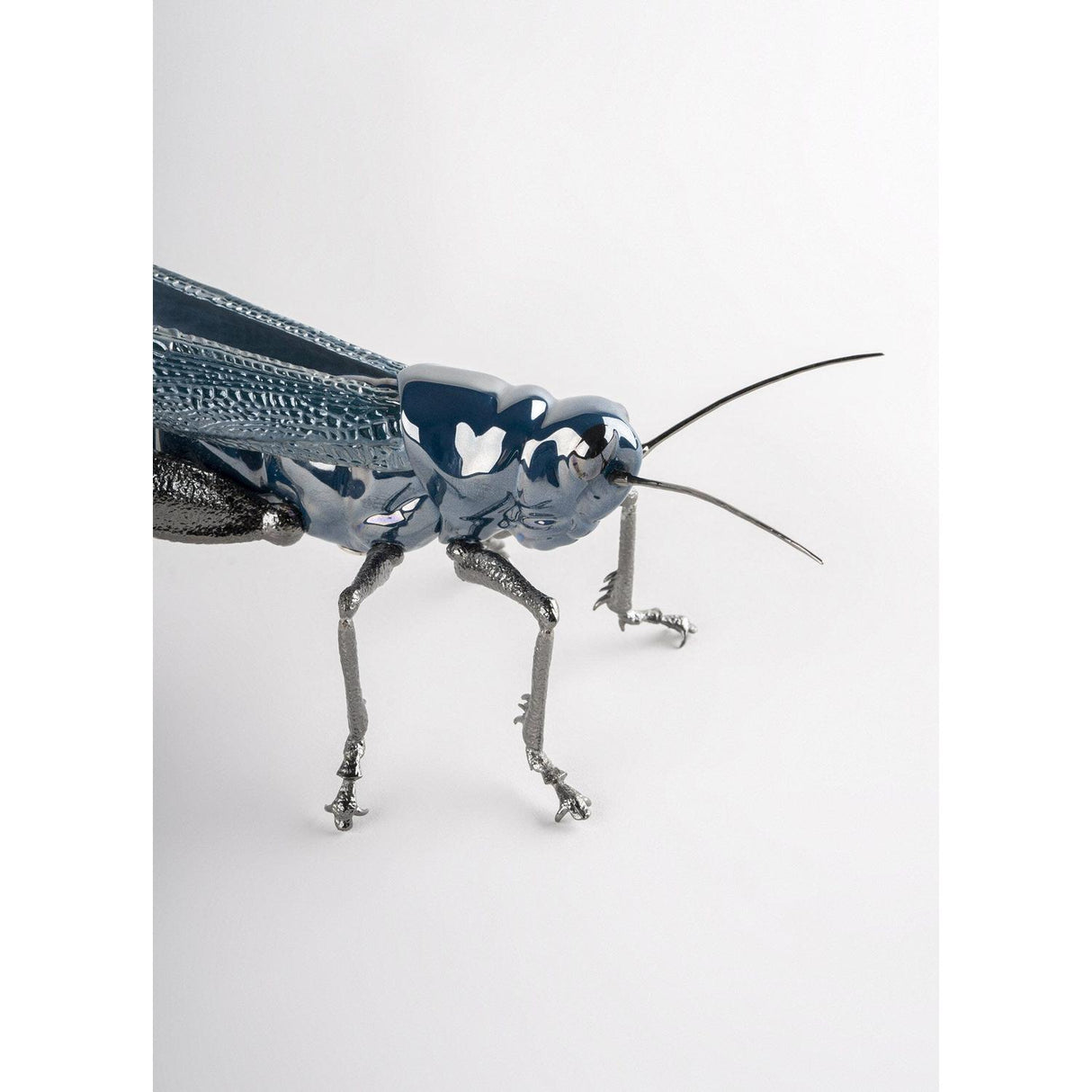 LLADRO' Figurina Cavalletta 11x27cm Porcellana