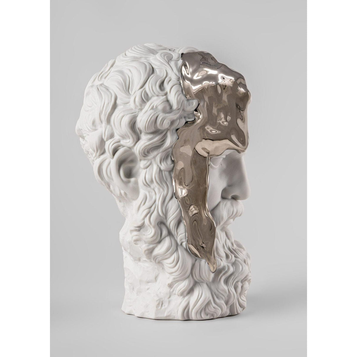 LLADRO' Scultura Eternal Fluidity Pensatore 31x20cm Porcellana