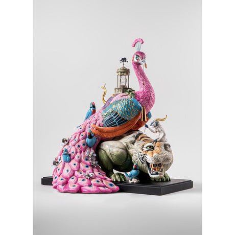 Lladró Scultura Ephemeral Treasures Serie Limitata 60x56cm Porcellana