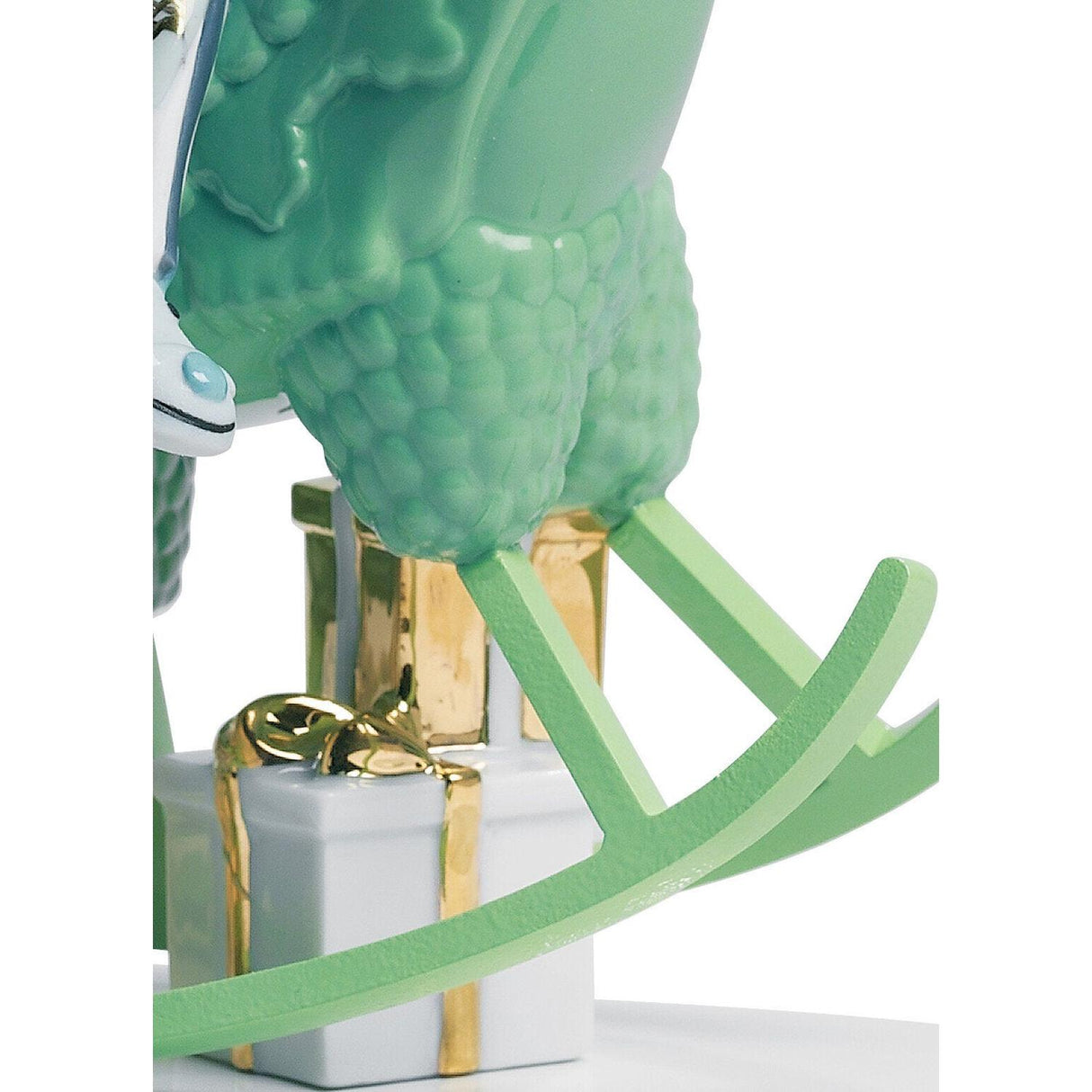 LLADRO' Scultura The Rocking Chicken Ride By Jaime Hayon 24x21cm Porcellana