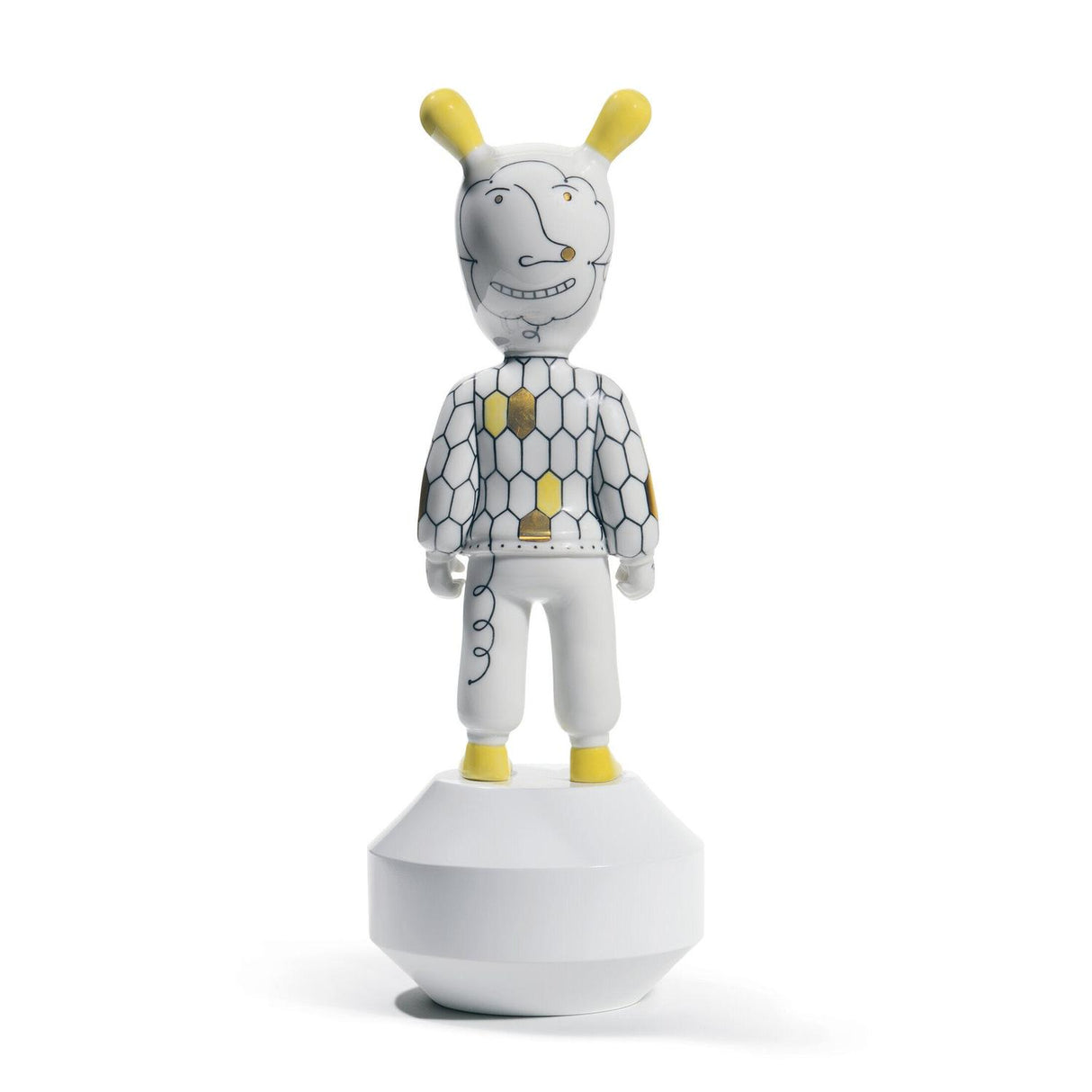 LLADRO' Scultura The Guest By Jaime Hayon Modello Piccolo Edizione Numerata 30x11cm Porcellana