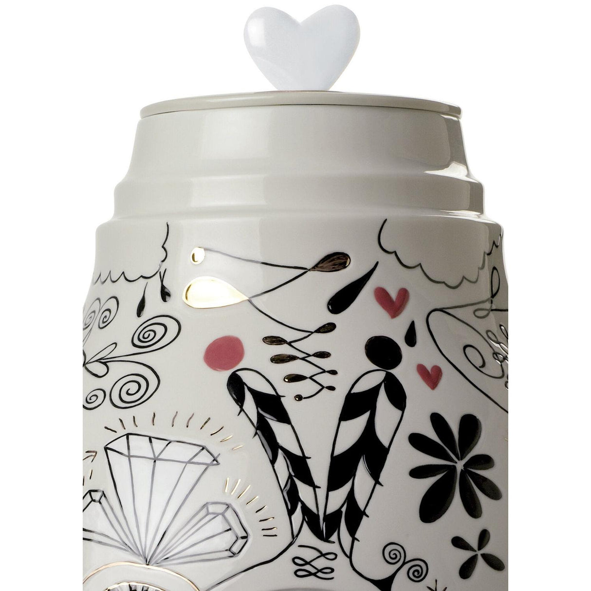 LLADRO' Medium Conversation Vase Edizione Limitata 47x31cm Porcellana