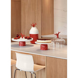 LLADRO' Tortiera Coral 40x31cm Porcellana