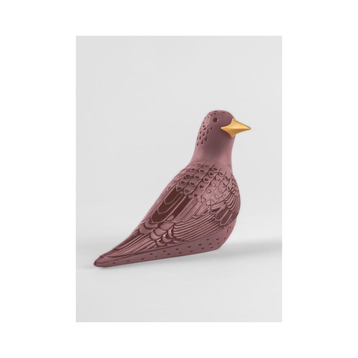LLADRO' Figurina Storno II Viola 14x19cm Porcellana