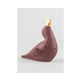 LLADRO' Figurina Storno I Viola 17x19cm Porcellana