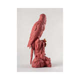 LLADRO' Pappagallo Ara Rosso Serie Limitata 45x22cm Porcellana