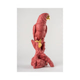 LLADRO' Pappagallo Ara Rosso Serie Limitata 45x22cm Porcellana